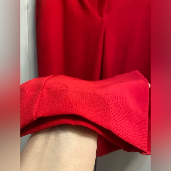 Women’s Taper Ankle Pants In Red - Picture 11 of 13